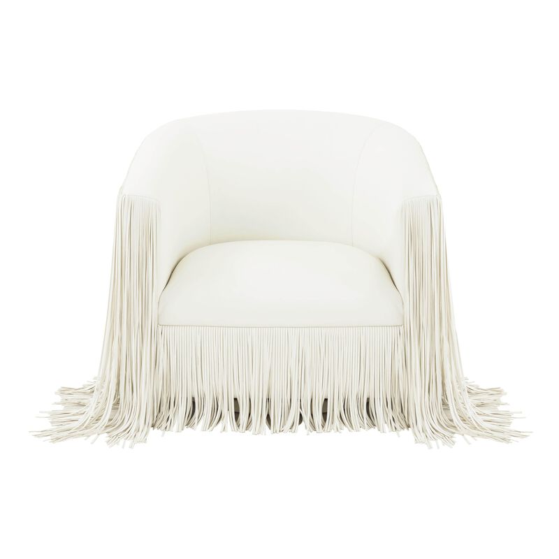 Shag Me Vegan Leather Swivel Chair image number 0
