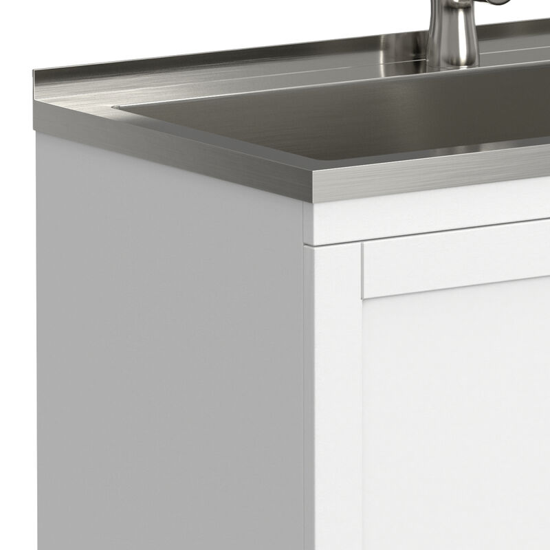 Reed All-In-One 36-inch Laundry Utility Sink and Cabinet