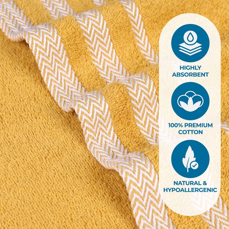 2-Piece Cotton Towel Set &ndash; Plush, Absorbent Bath Towels image number 3