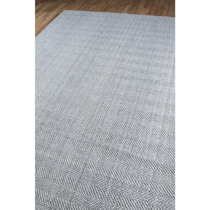 Erin Gates Contemporary Rectangle Area Rug, Grey, 5' X 8'
