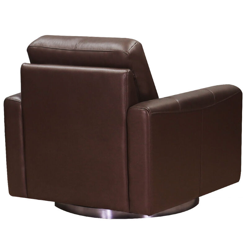 Hayward Swivel Leather Chair