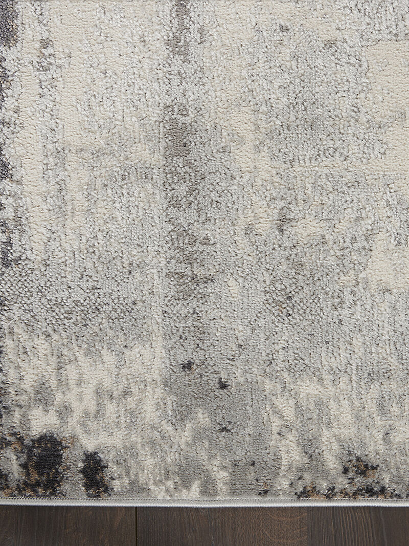 Elation ETN06 Gray/Ivory 2' x 3' Rug
