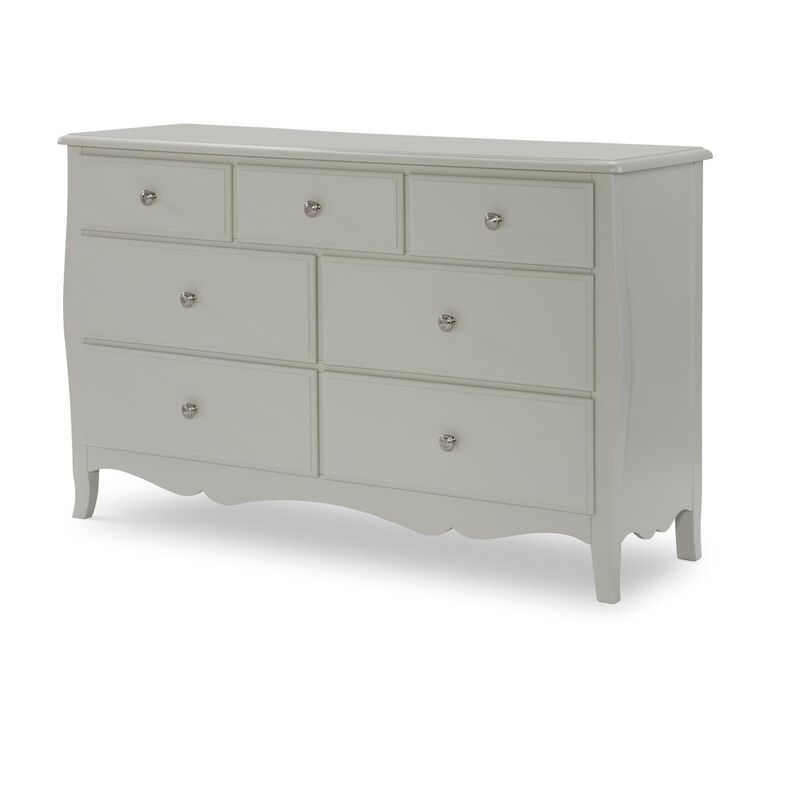 Legacy Classic Sleepover Dresser (7 Drawers), Dove Grey
