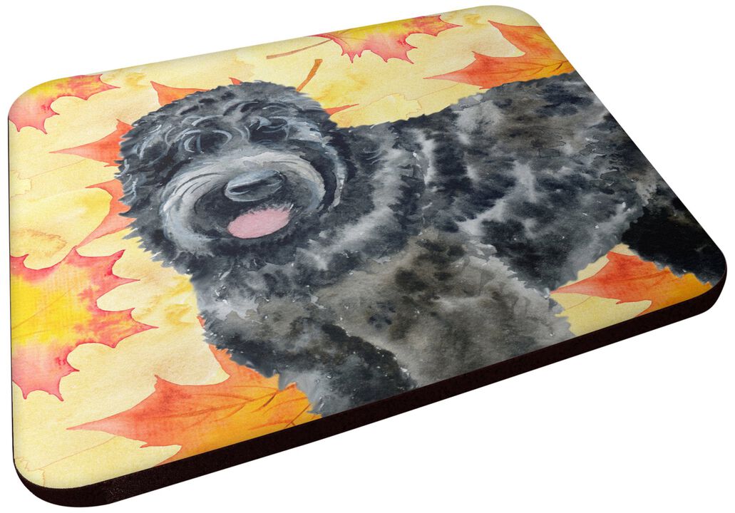 Caroline's Treasures Black Russian Terrier Fall Decorative coasters, Multicolor