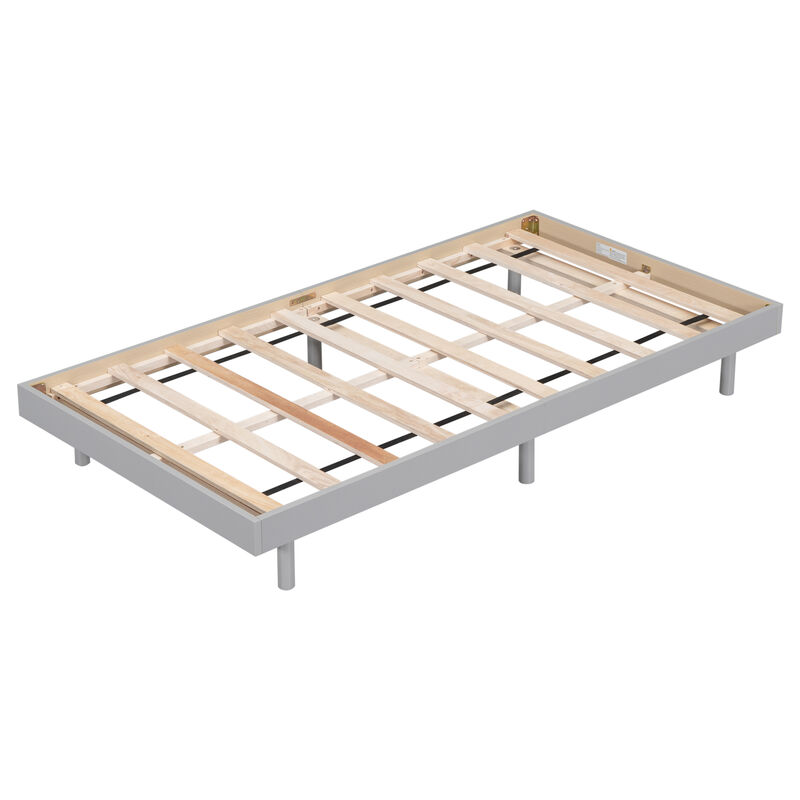 Whisen Modern Design Size Floating Platform Bed Frame