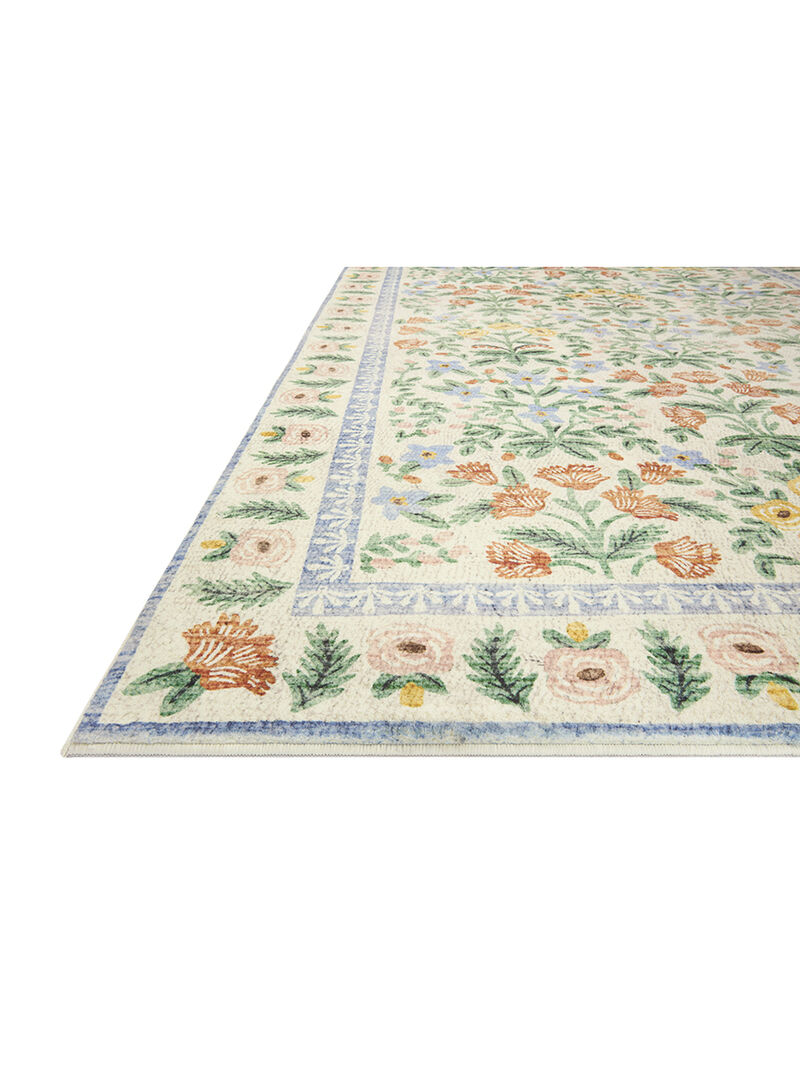 Eden Mughal Garden Cream 2'6" x 11'6" Runner Rug