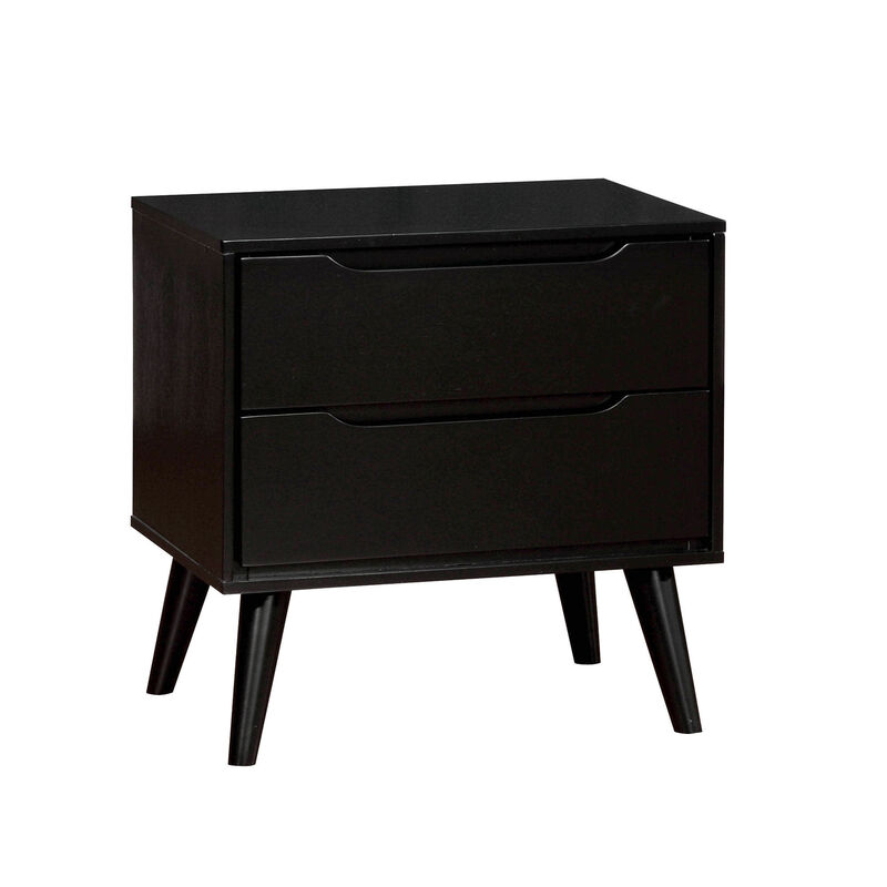 Bedroom Set, Wood &ndash; 2 Piece Set with Nightstand image number 2