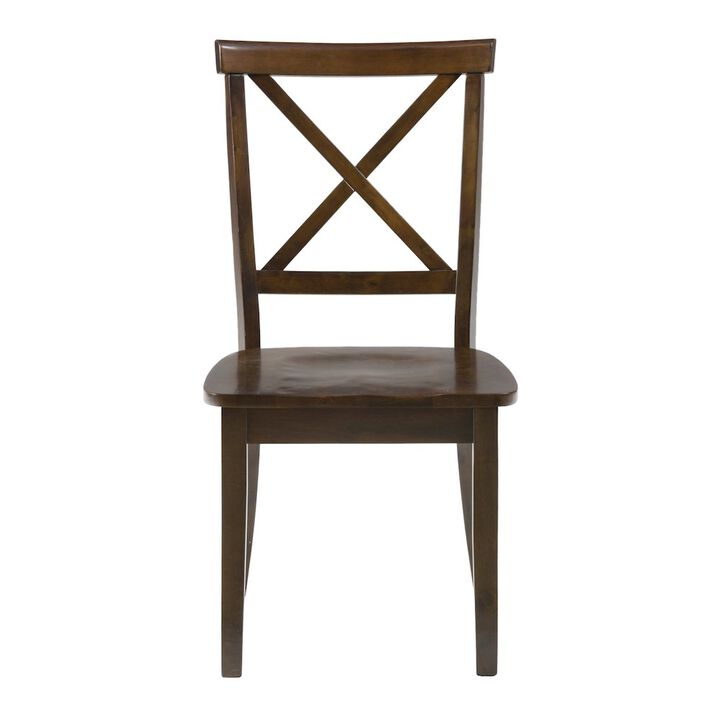 Jofran Richmond Cherry X Back Dining Chair (Set of 2)