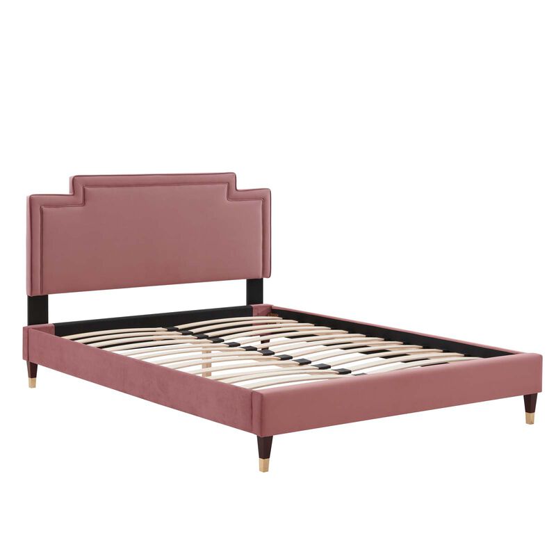 Modway - Liva Performance Velvet King Bed image number 2