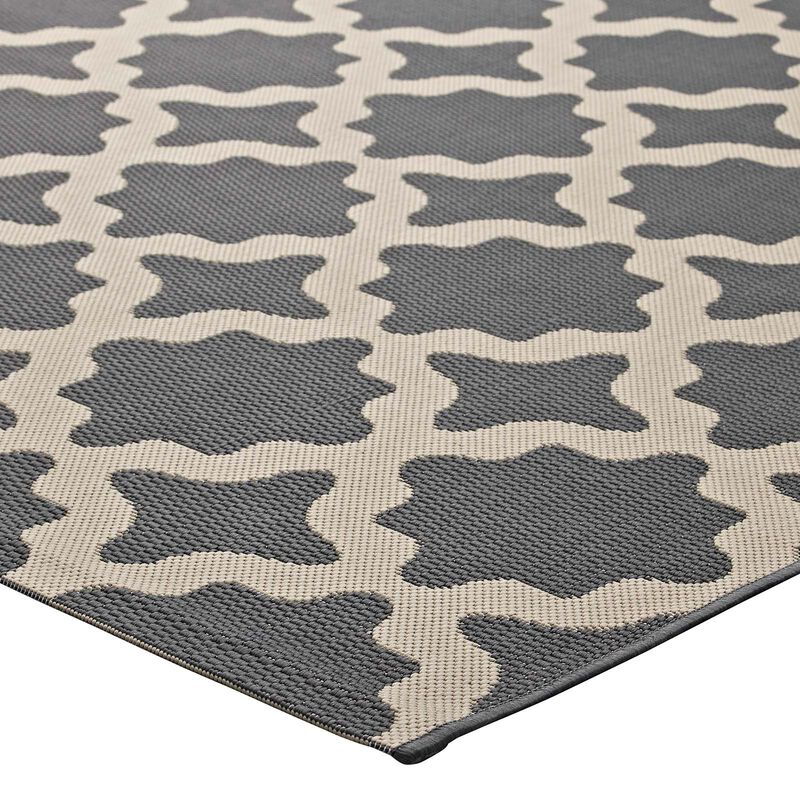 Cerelia Moroccan Trellis 9x12 Indoor and Outdoor Area Rug image number 3