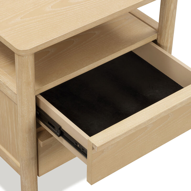 Tyra Natural Cerused Ash Nightstand image number 3