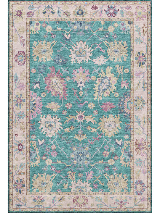 Hatay HY7 Teal 9' x 12' Rug