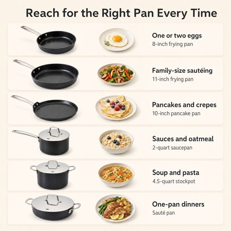 Alva Maestro 9-Piece Ceramic Nonstick Cookware Set image number 6
