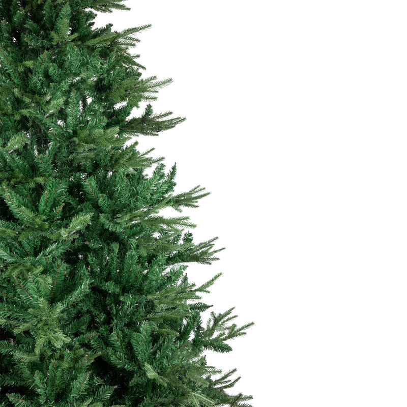 9' Pre-Lit Juniper Pine Artificial Christmas Tree  Warm White LED Lights