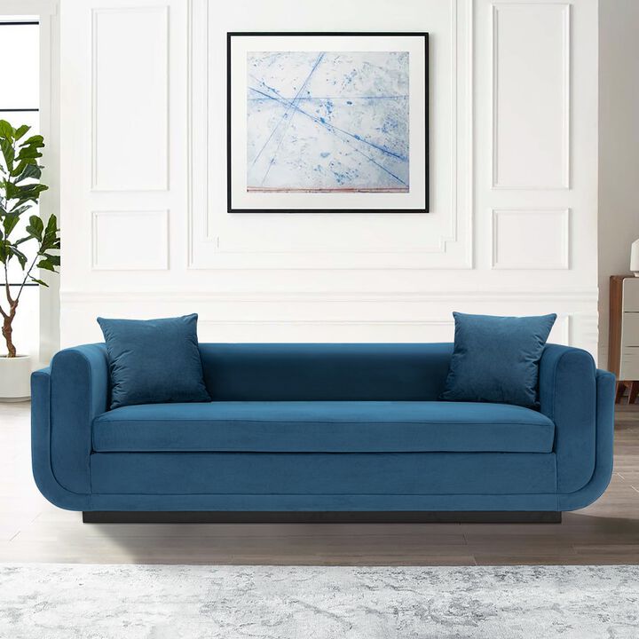 Edmonda Blue Sofa