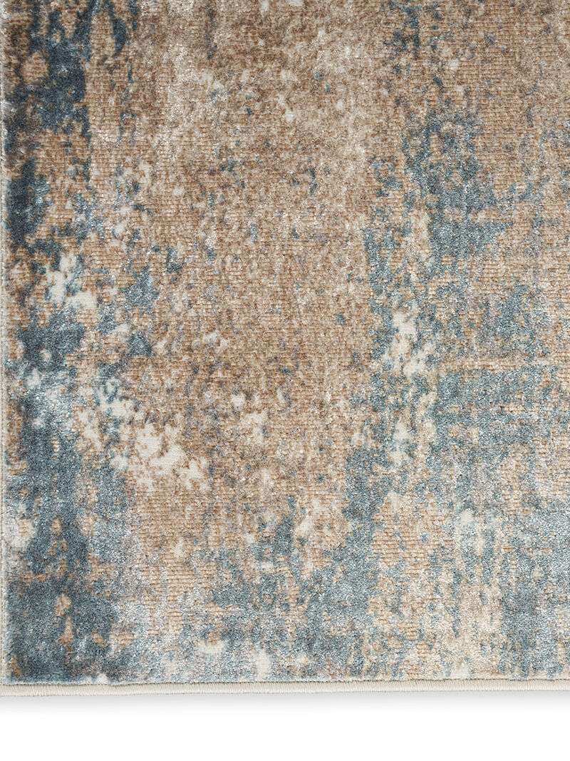 Glitz GLZ06 Taupe/Multicolor 5'3" x 7'3" Rug