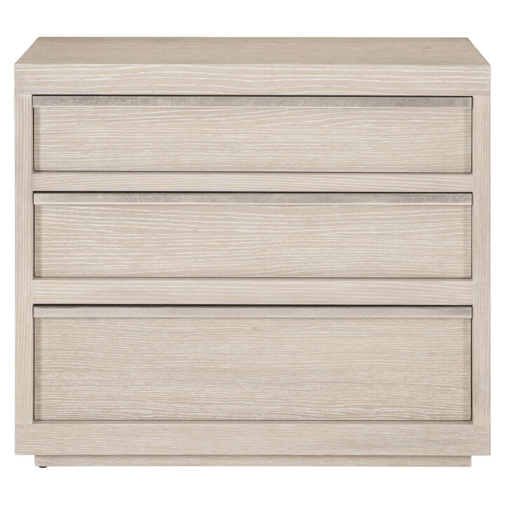 Solaria 3-Drawer Nightstand