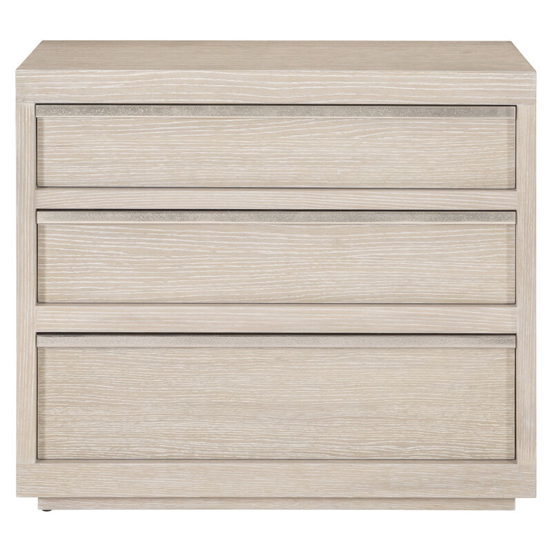 Solaria 3-Drawer Nightstand