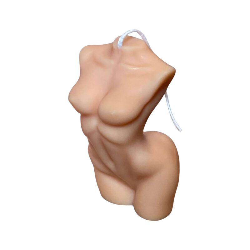 HomeRoots 4" Unscented Dimensional Female Form Candle image number 0