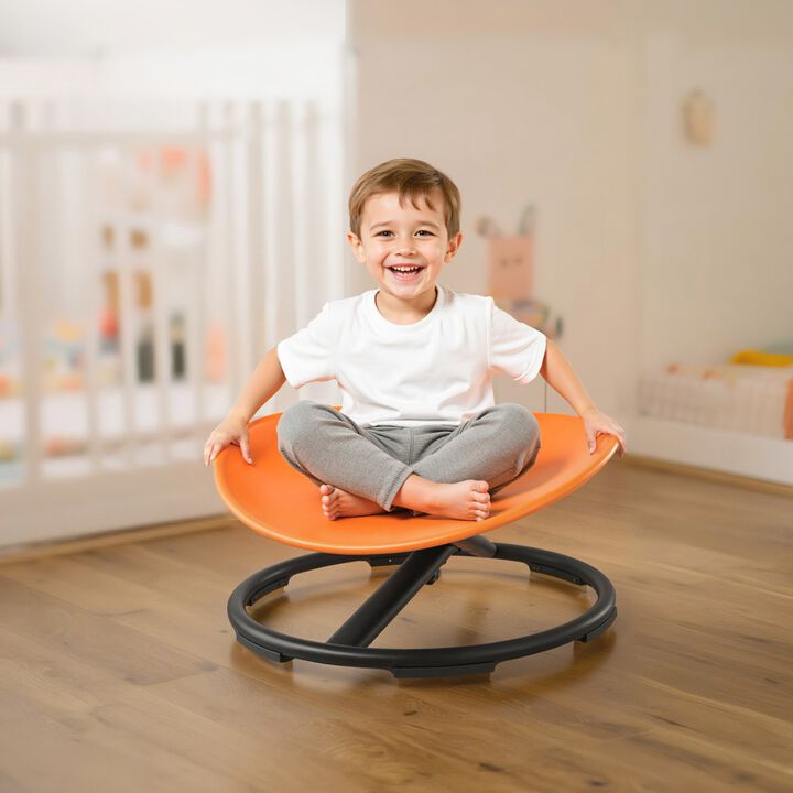 Kids Swivel Chair 220 LBS Capacity Sensory Spinning Seat with Base