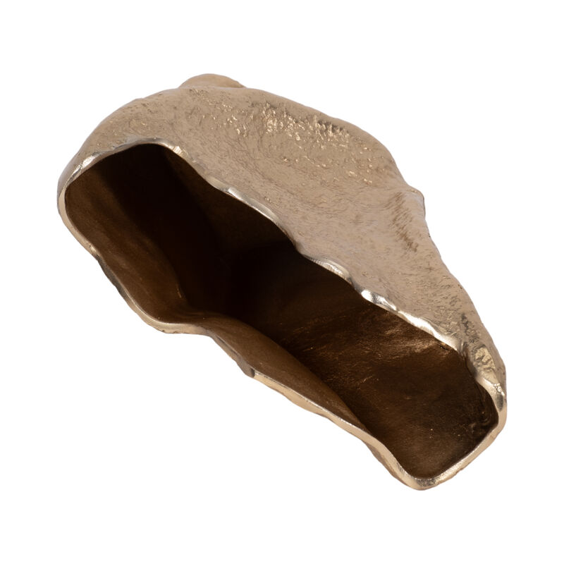 18" Organic Edge Metal Vase image number 5