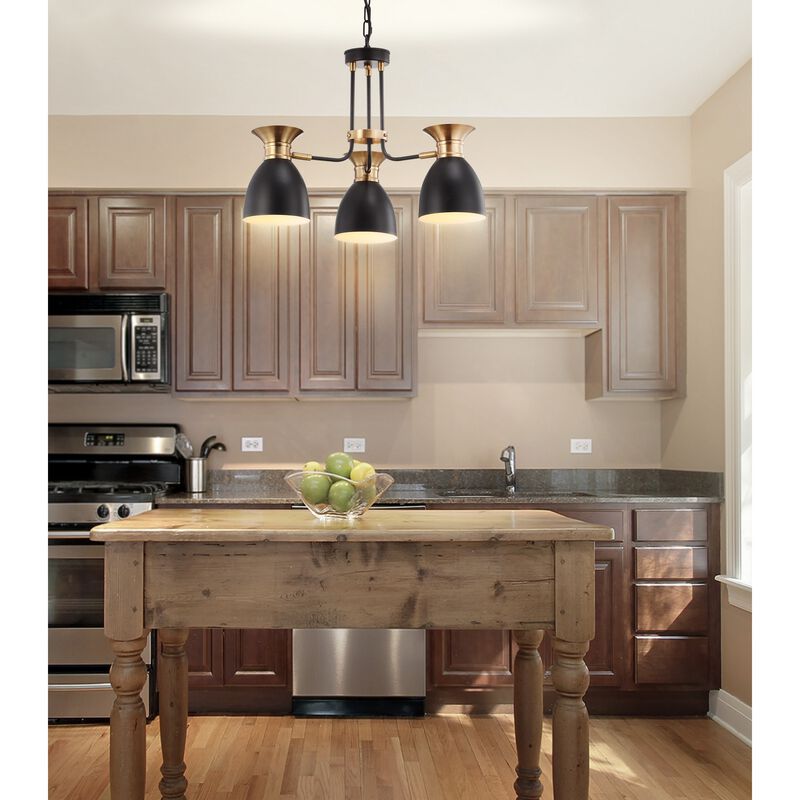 Middleton 3-Light Metal LED Chandelier