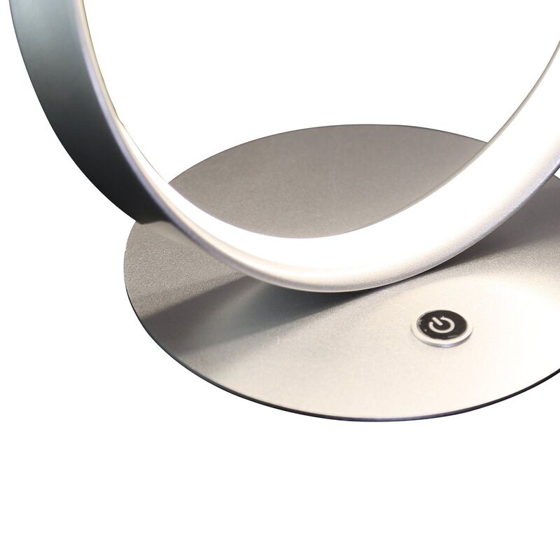 Amsterdam Table Lamp Chrome Metal Dimmable Integrated LED