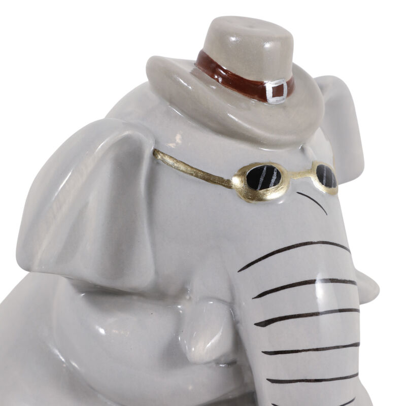 Cool Elephant With Glasses image number 5