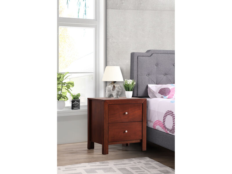 Burlington 2-Drawer Nightstand (25 in. H x 17 in. W x 22 in. D)