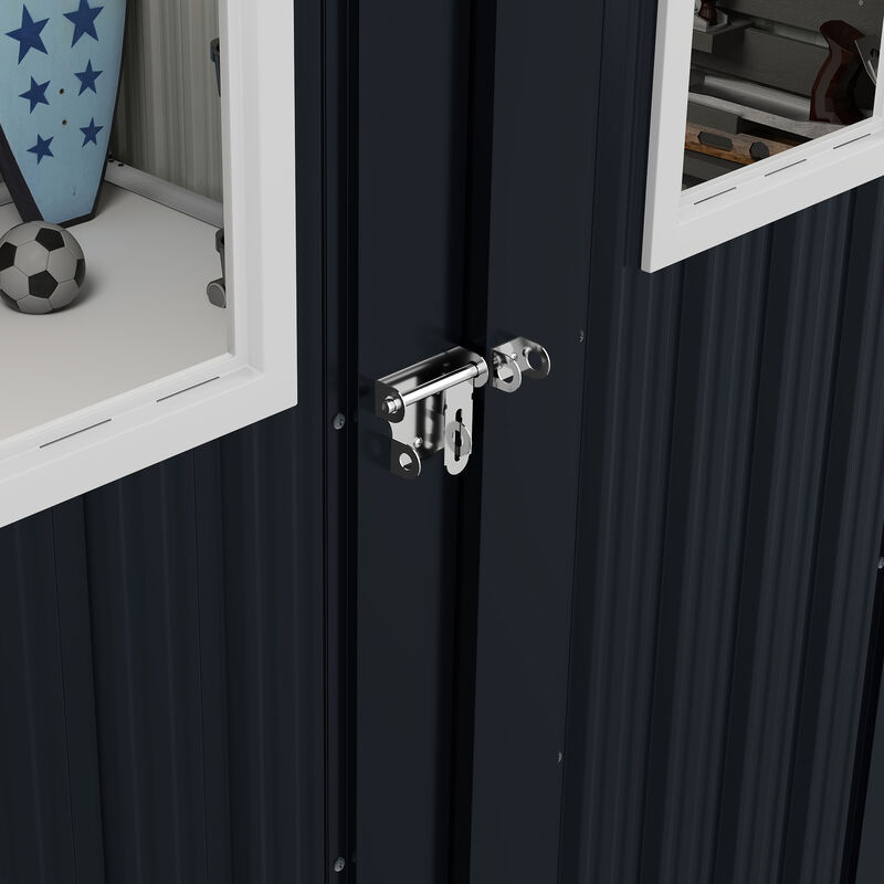 Outdoor Storage Shed, 8x10  protective film image number 8