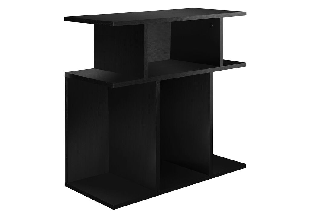 Monarch Specialties I 2473 Accent Table, Side, End, Nightstand, Lamp, Living Room, Bedroom, Laminate, Black, Contemporary, Modern