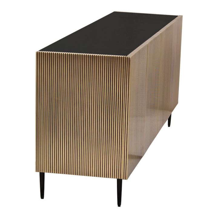 Moe's Home Collection Brogan Sideboard Antique Brass