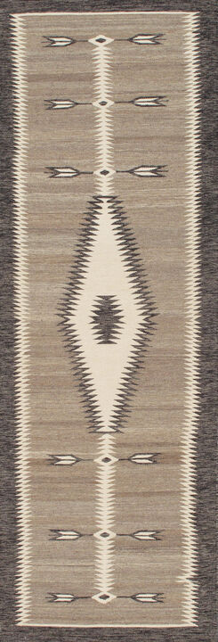 Pasargad Home Tuscany Hand-Woven Wool Area Rug- 2' 7'' X 10' 0''