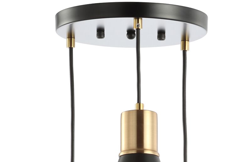 Apollo Mid-Century Modern Iron LED Pendant image number 7