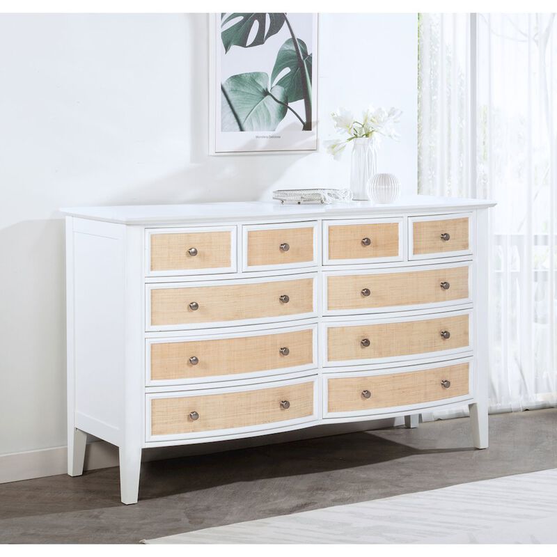 Coaster Co. of America Bexhill 10-drawer Dresser Cabinet White image number 6