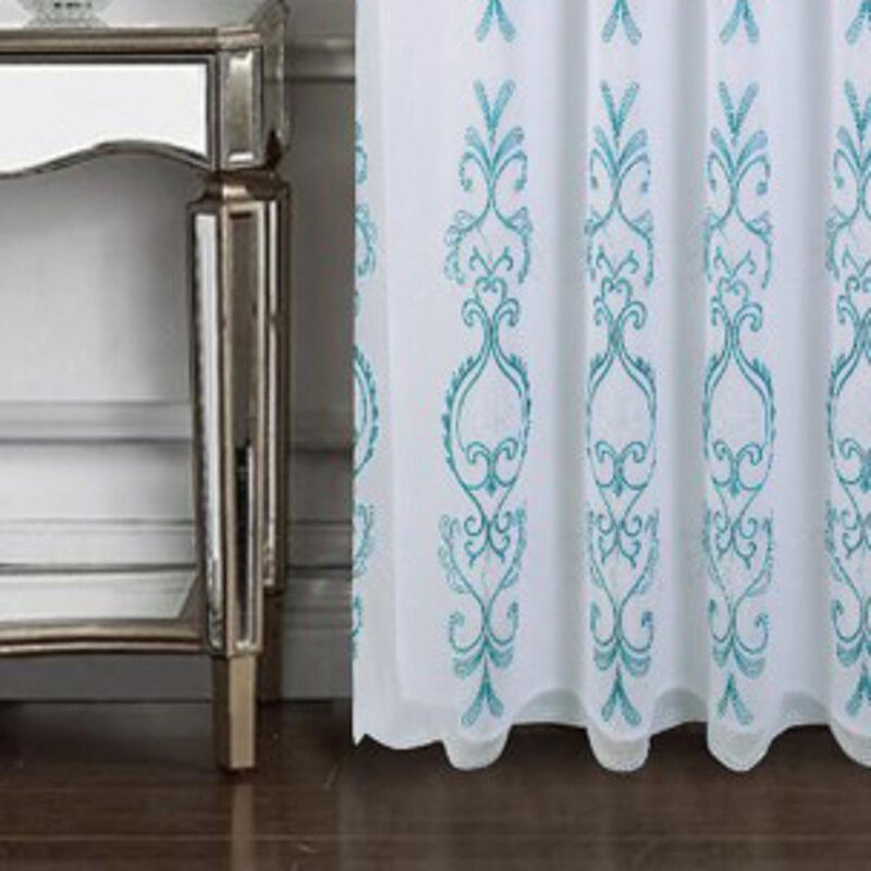 RT Designers Collection Jayla Stylish & Premium Embroidered Curtain Panel