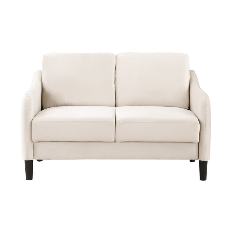 51.5" Loveseat Sofa Small Couch for Small Space for Living Room, Bedroom, Beige