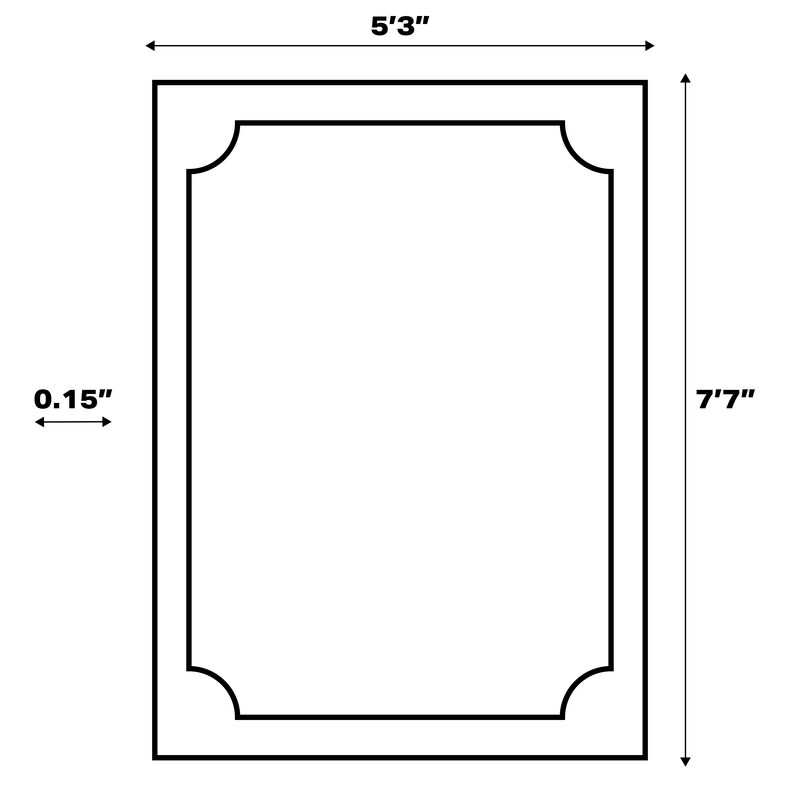 Arden Vintage Casual Medallion Indoor/Outdoor Area Rug