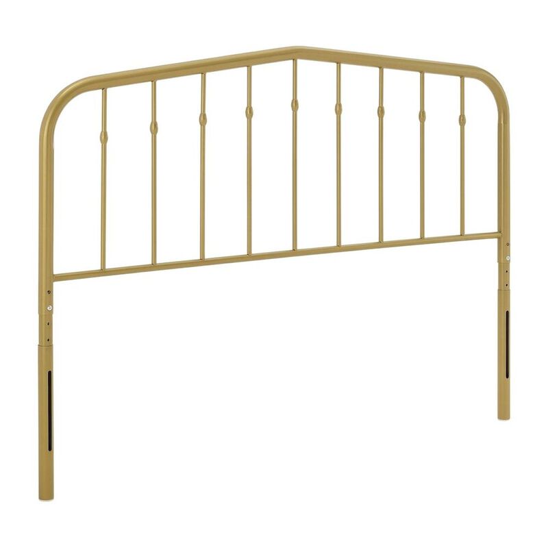 Metal Queen Headboard in Black with Durable Frame and Elegant Design image number 0