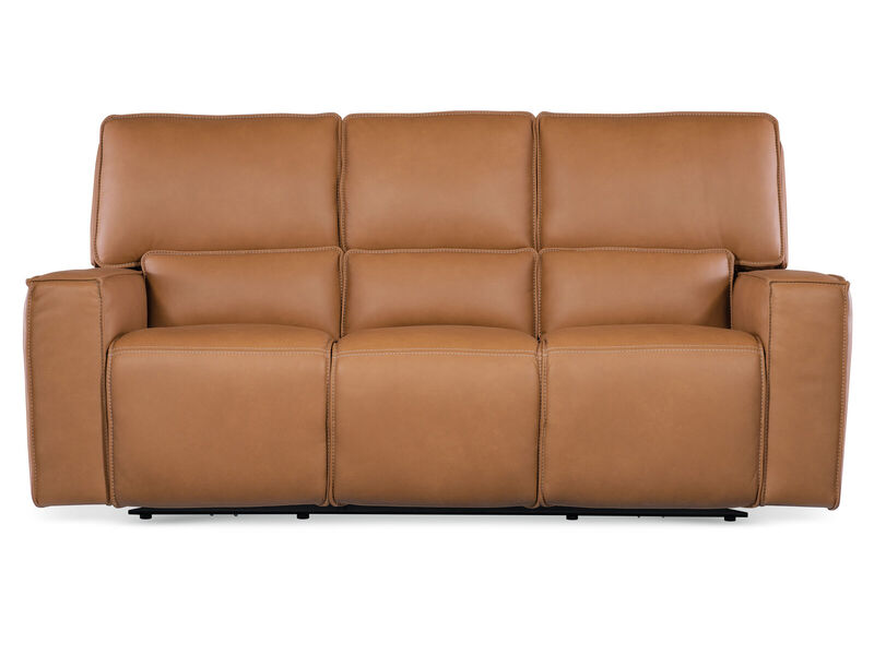 Miles Zero Gravity Power Sofa in Brown