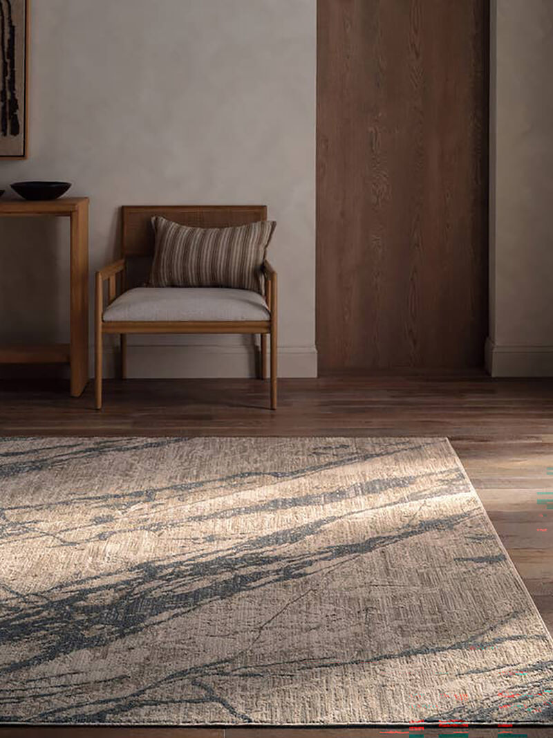 Zein Ojas Tan/Taupe 9'6" x 13'6" Rug image number 1