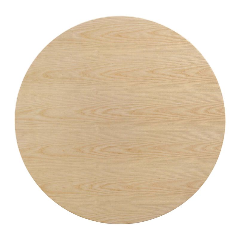 Modway - Tupelo 47" Dining Table Gold Natural
