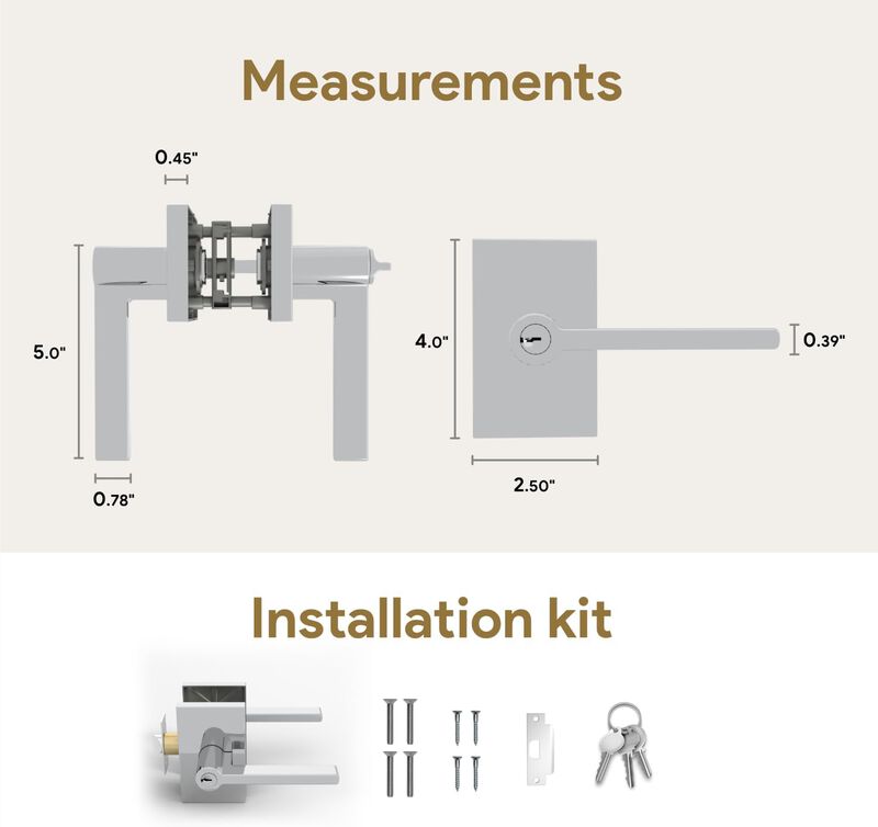Mega Handles | Glamor Entry Lever