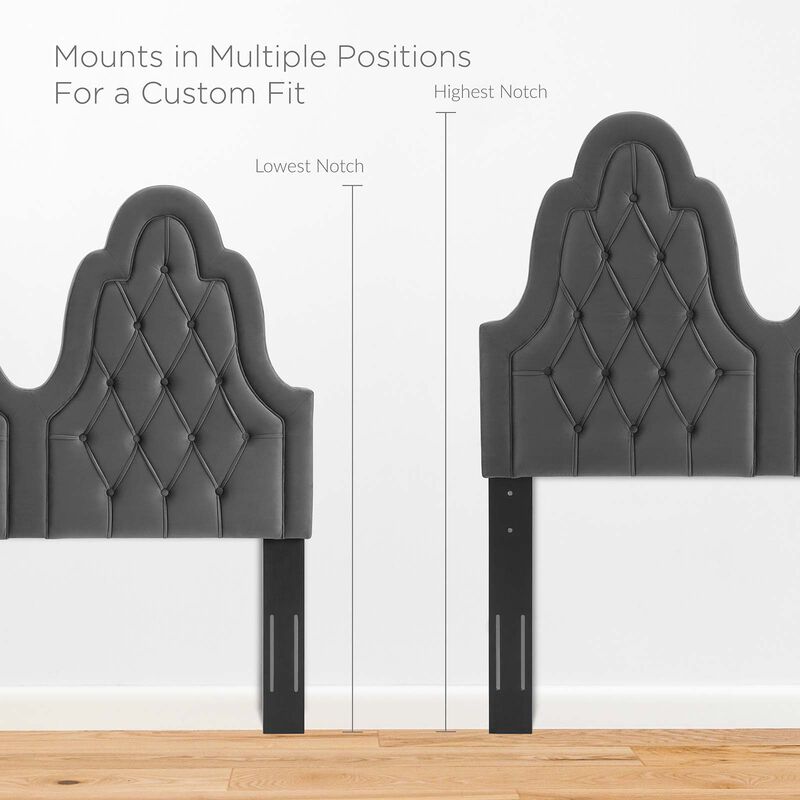 Modway - Augustine Tufted Performance Velvet Twin Headboard image number 6