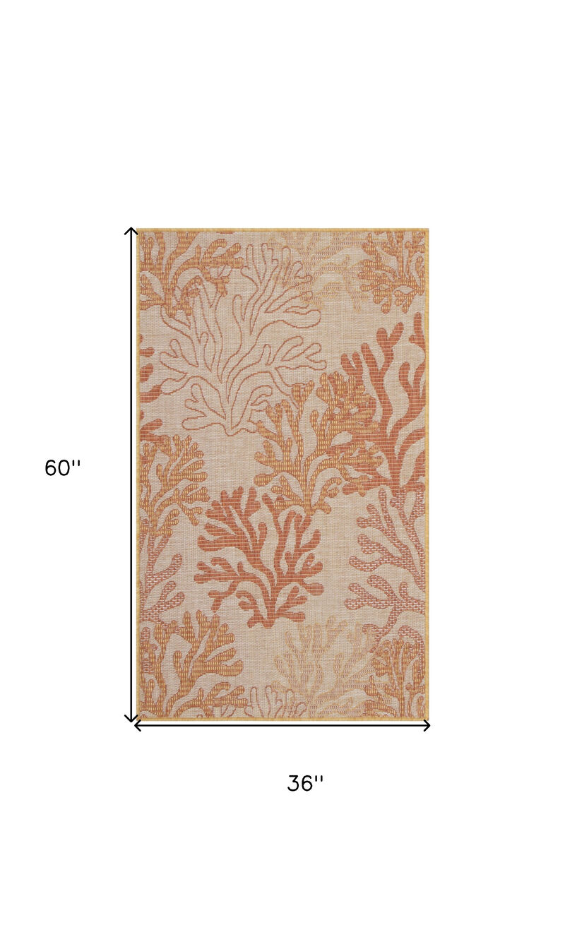 HomeRoots Nautical Indoor Outdoor Area Rug image number 4
