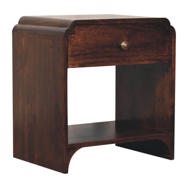 Artisan Furniture Solid Wood California Walnut Newton Bedside image number 2