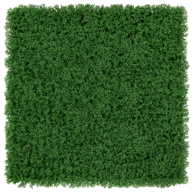 12 Pieces 20 x 20 inches Artificial Grass Wall Panels for Garden Yard Balcony-Green