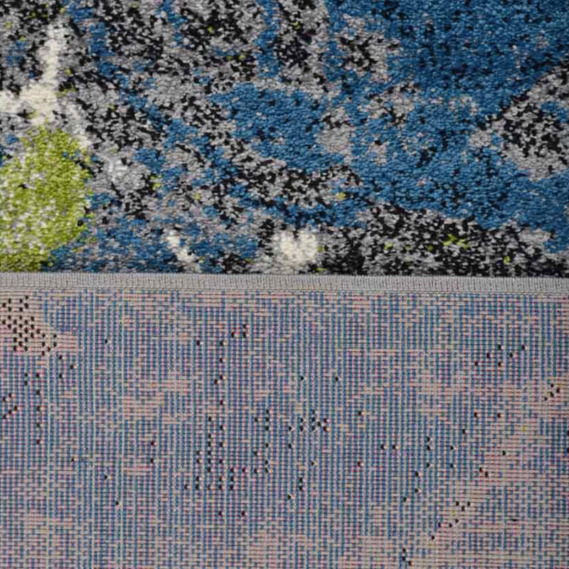 RUGSOTIC CARPETS MACHINE MADE HEATSET POLYPROPYLENE AREA RUGS  - Rectangle Shape, Floral Modern Design, Midium Pile Machine Made Area Rugs for Living Room (M00018) image number 3