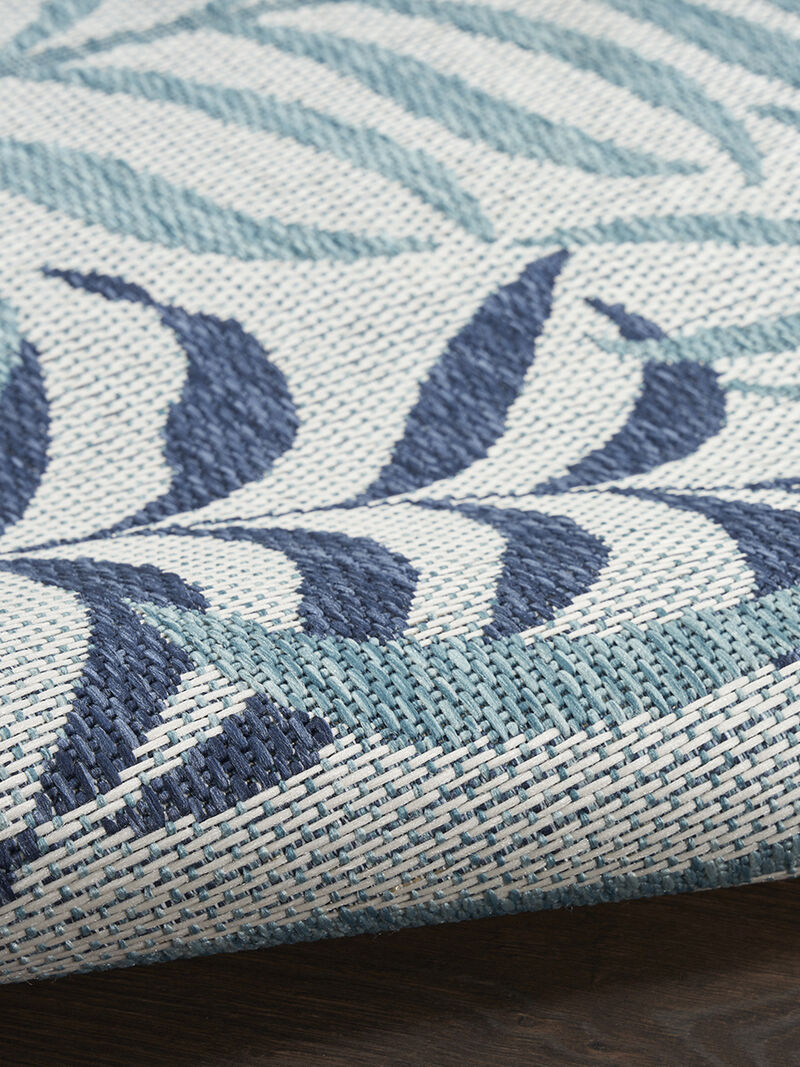 Garden Oasis GOA01 Blue 9' x 12' Rug