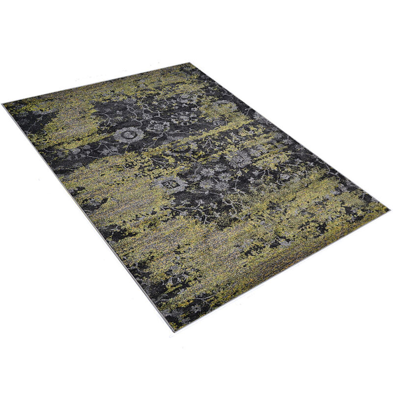 RUGSOTIC CARPETS MACHINE MADE HEATSET POLYPROPYLENE AREA RUGS  - Rectangle Shape, Contemporary Modern Design, Midium Pile Machine Made Area Rugs (M00033) image number 2